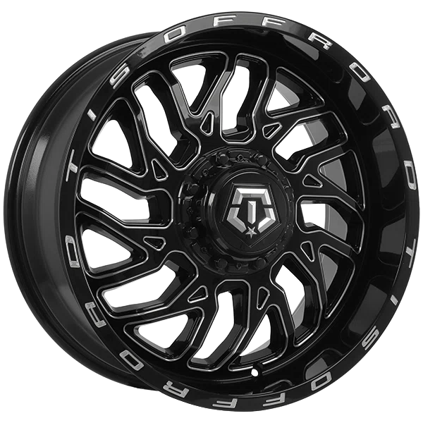 TIS Wheels – 544BM – Black – 20″x9″ 0mm – Summer Wheels – 544BM2096800