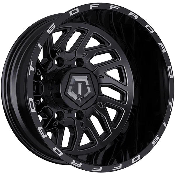 TIS Wheels – 544BM – Black – 20″x8.5″ -198mm – Summer Wheels – 544BM28292ROS
