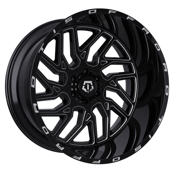 TIS Wheels – 544BM – Black – 20″x10″ -25mm – Summer Wheels – 544BM2100925