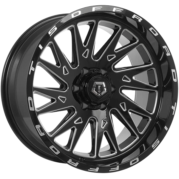 TIS Wheels – 547BM – Black – 20″x10″ -19mm – Summer Wheels – 547BM2106319
