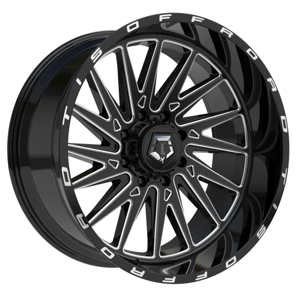 TIS Wheels – 547BM – Black – 20″x10″ -25mm – Summer Wheels – 547BM2106825