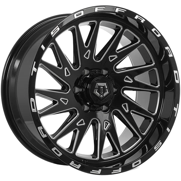 TIS Wheels – 547BM – Black – 20″x10″ -19mm – Summer Wheels – 547BM2108319