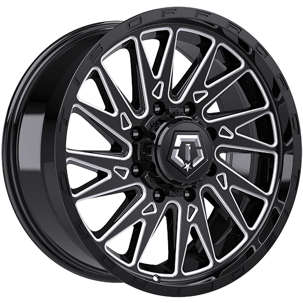 TIS Wheels – 547BM – Black – 22″x12″ -44mm – Summer Wheels – 547BM2228944