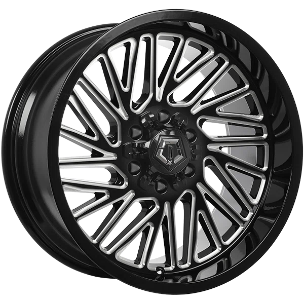 TIS Wheels – 553BM – Black – 20″x10″ -12mm – Summer Wheels – 553BM2106812