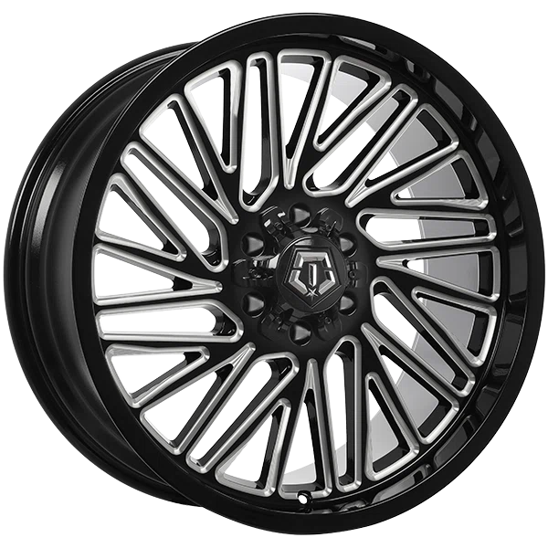 TIS Wheels – 553BM – Black – 22″x10″ 10mm – Summer Wheels – 553BM2206810