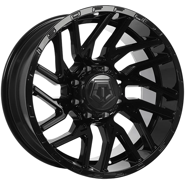 TIS Wheels – 554B – Black – 20″x10″ -19mm – All weather Wheels – 554B2108119S