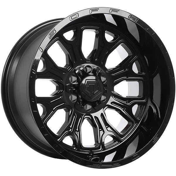 TIS Wheels – 560B – Black – 20″x12″ -44mm – All weather Wheels – 560B2126844