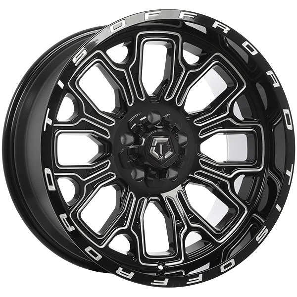 TIS Wheels – 560BM – Black – 20″x10″ -19mm – Summer Wheels – 560BM2100519