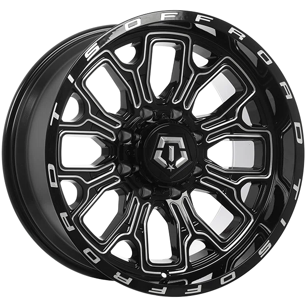 TIS Wheels – 560BM – Black – 20″x10″ -19mm – Summer Wheels – 560BM2108719