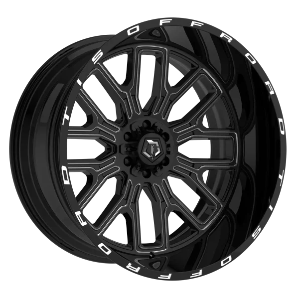 TIS Wheels – 560BM – Black – 20″x10″ -25mm – Summer Wheels – 560BM2106825
