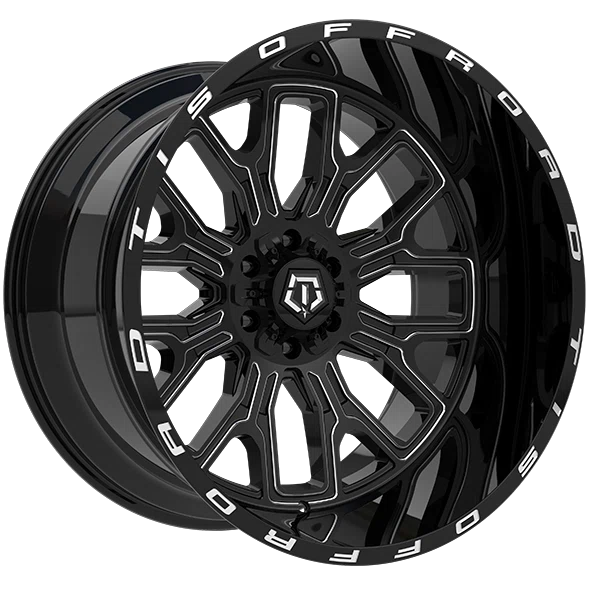 TIS Wheels – 560BM – Black – 20″x10″ -19mm – Summer Wheels – 560BM2105219
