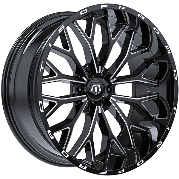 TIS Wheels – 565BM – Black – 20″x9″ 18mm – Summer Wheels – 565BM2098318