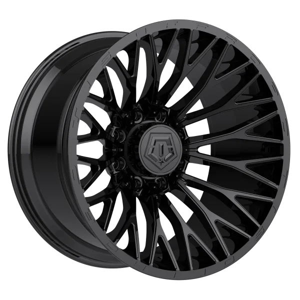 TIS Wheels – 566B – Black – 26″x12″ -44mm – All weather Wheels – 566B2626344