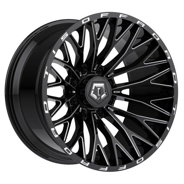 TIS Wheels – 566BM – Black – 20″x10″ -24mm – Summer Wheels – 566BM2108324