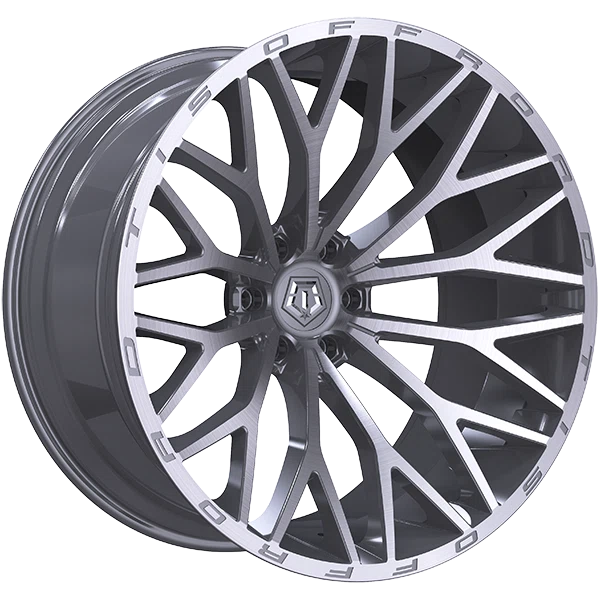TIS Wheels – 566BSM – Silver – 20″x10″ -19mm – Summer Wheels – 566BSM2208319