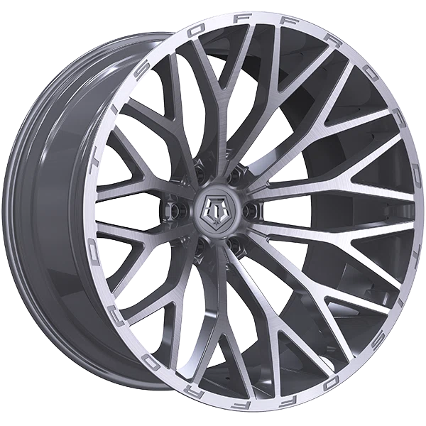TIS Wheels – 566BSM – Silver – 20″x10″ -24mm – Summer Wheels – 566BSM2106324