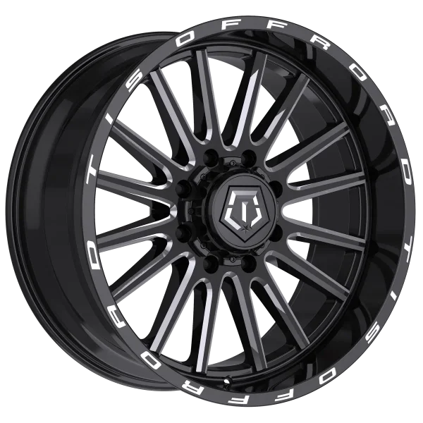 TIS Wheels – 567BM – Black – 22″x10″ -19mm – Summer Wheels – 567BM2208719