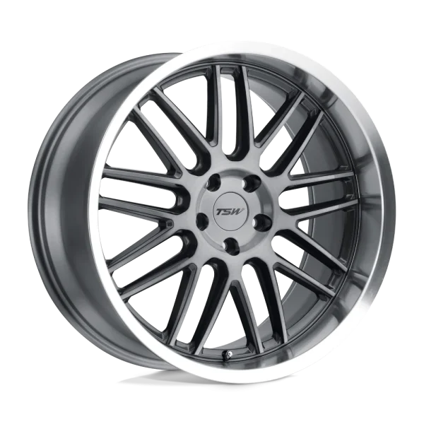 TSW Wheels – AVALON – Gunmetal – 18″x8.5″ 32mm – Summer Wheels – 1885AVA325112G66