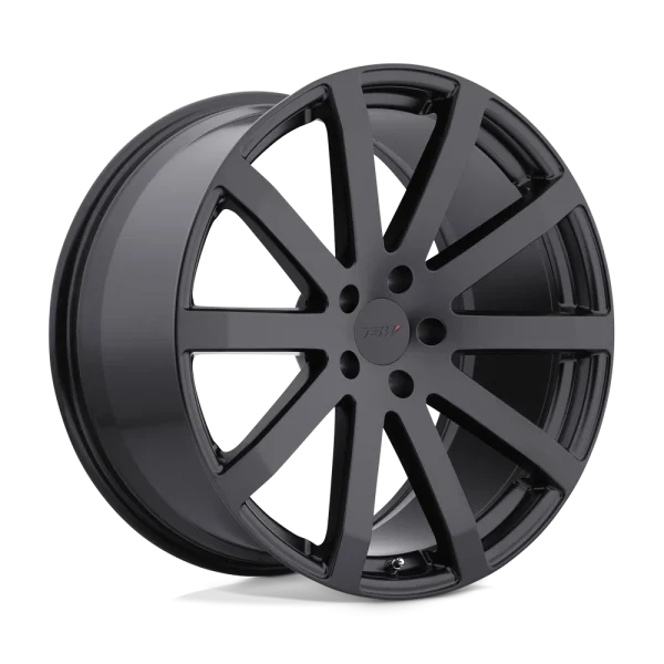 TSW Wheels – BROOKLANDS – Black – 18″x9.5″ 20mm – All weather Wheels – 1895BRK205120M76