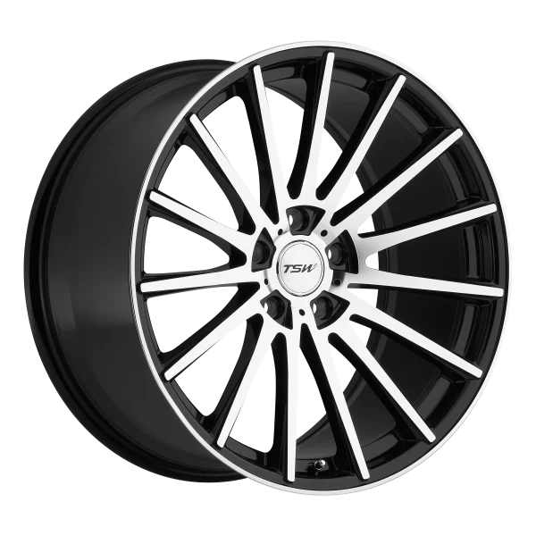 TSW Wheels – CHICANE – Black – 18″x8.5″ 32mm – Summer Wheels – 1885CHC325112B72