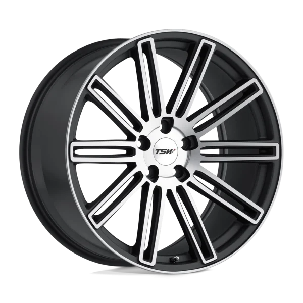 TSW Wheels – CROWTHORNE – Gunmetal – 17″x8″ 40mm – Summer Wheels – 1780CRW405108G72