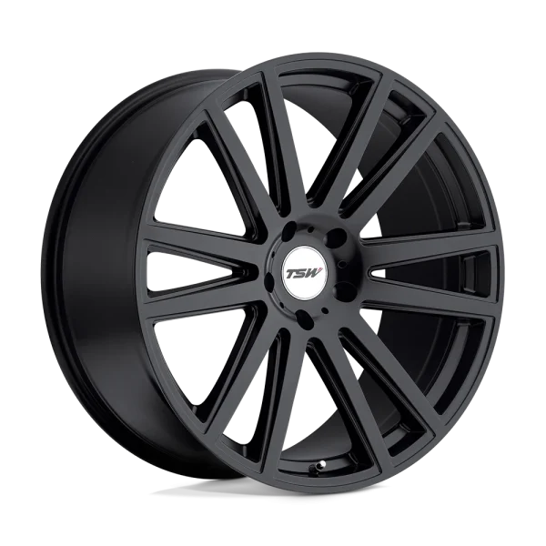 TSW Wheels – GATSBY – Black – 20″x10″ 35mm – All weather Wheels – 2010GAT355130M84