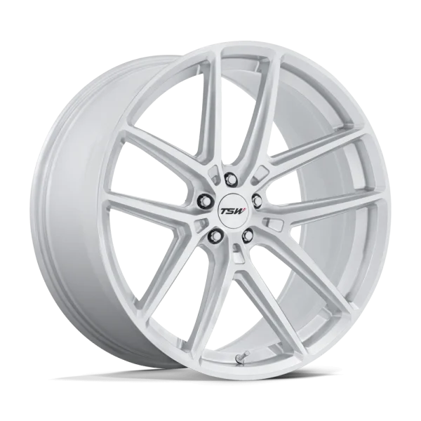 TSW Wheels – IMOLA – Silver – 19″x8.5″ 25mm – Summer Wheels – TW006SD19855225