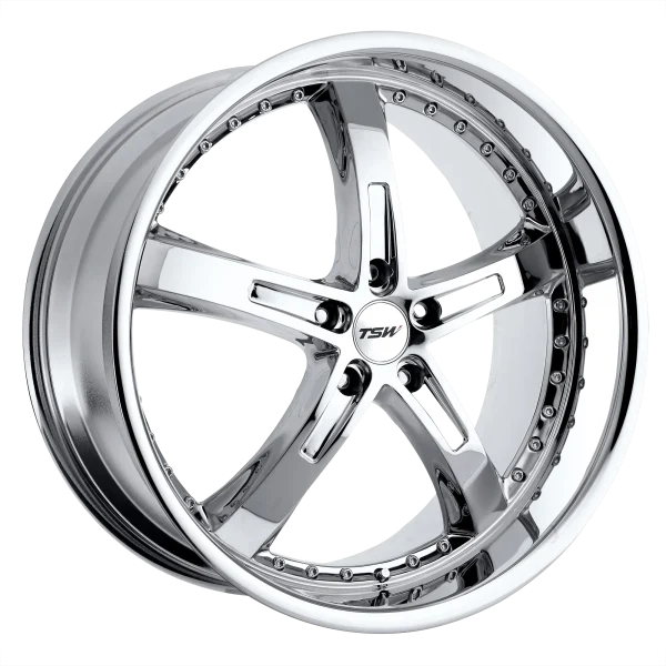 TSW Wheels – JARAMA – Chrome – 19″x8″ 32mm – Summer Wheels – 1980JAR325112C72