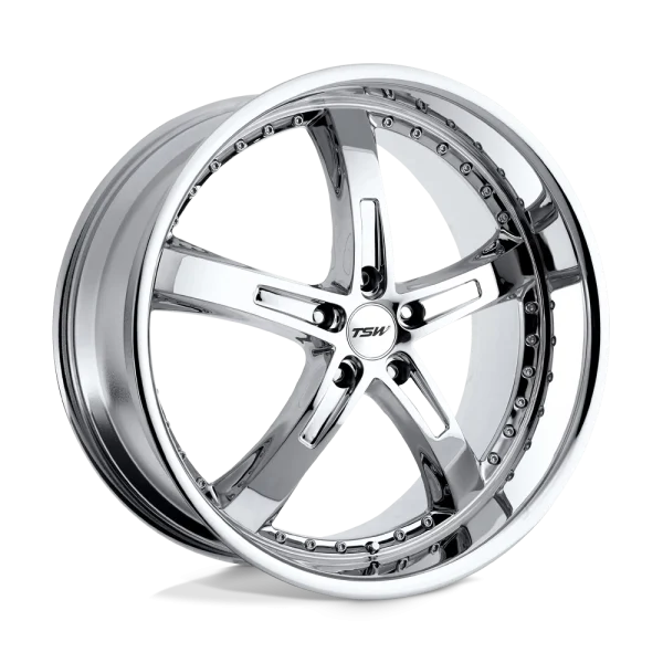 TSW Wheels – JARAMA – Chrome – 18″x8″ 32mm – Summer Wheels – 1880JAR325112C72