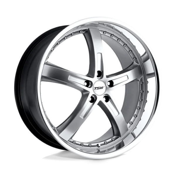 TSW Wheels – JARAMA – Silver – 17″x8″ 40mm – Summer Wheels – 1780JAR405108S72