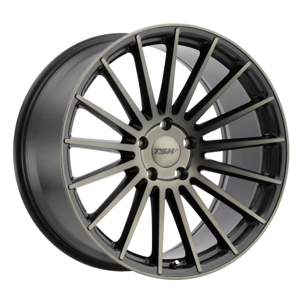 TSW Wheels – LUCO – Gunmetal – 17″x8″ 32mm – All weather Wheels – 1780LCU325112M72