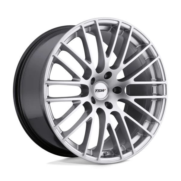 TSW Wheels – MAX – Silver – 17″x8″ 40mm – All weather Wheels – 1780MAX405114S76