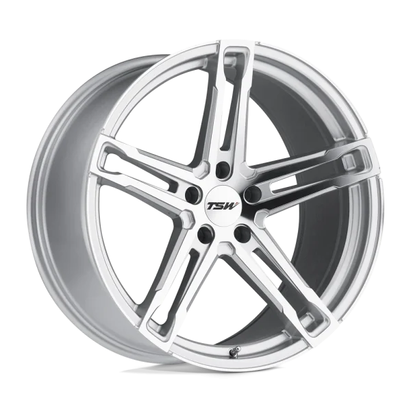 TSW Wheels – MECHANICA – Silver – 18″x8.5″ 32mm – Summer Wheels – 1885MEC325112S72