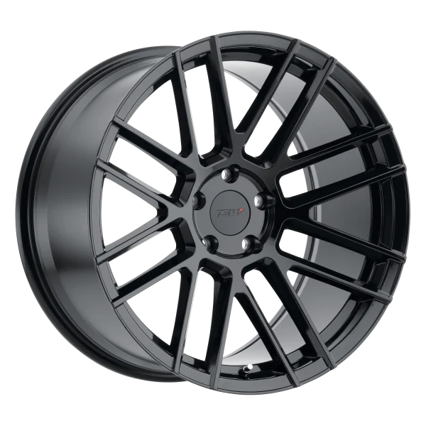 TSW Wheels – MOSPORT – Black – 18″x8.5″ 3mm – All weather Wheels – 1885MSP305114B76