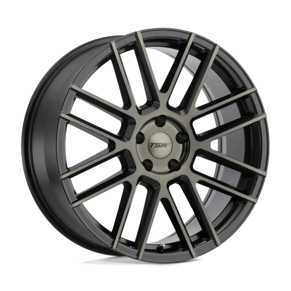 TSW Wheels – MOSPORT – Black – 18″x8.5″ 20mm – Summer Wheels – 1885MSP205120M76