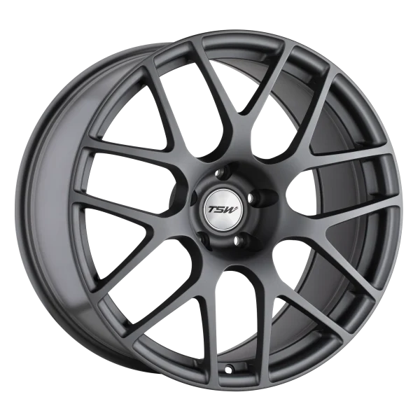 TSW Wheels – NURBURGRING – Gunmetal – 17″x8″ 35mm – All weather Wheels – 1780NUR355100G72