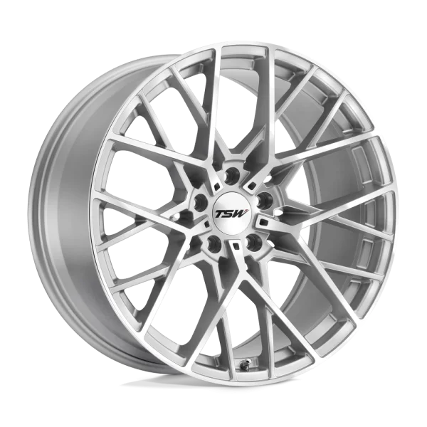 TSW Wheels – SEBRING – Silver – 17″x8″ 32mm – Summer Wheels – 1780SEB325112S72