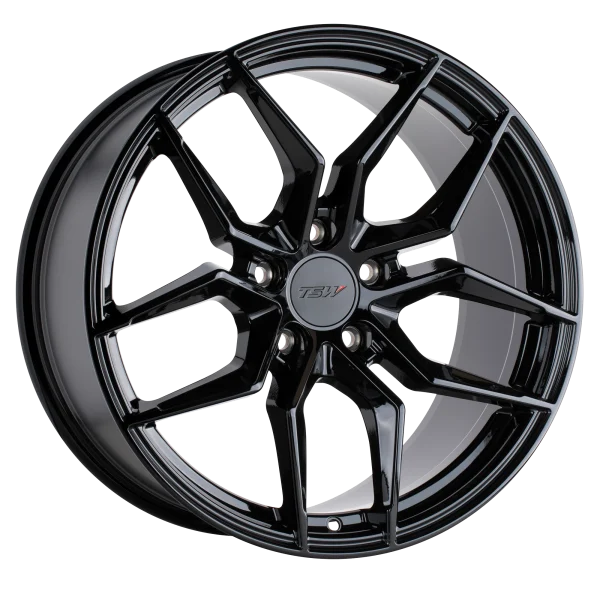 TSW Wheels – SILVANO – Black – 17″x8″ 32mm – All weather Wheels – 1780SVN325112B66