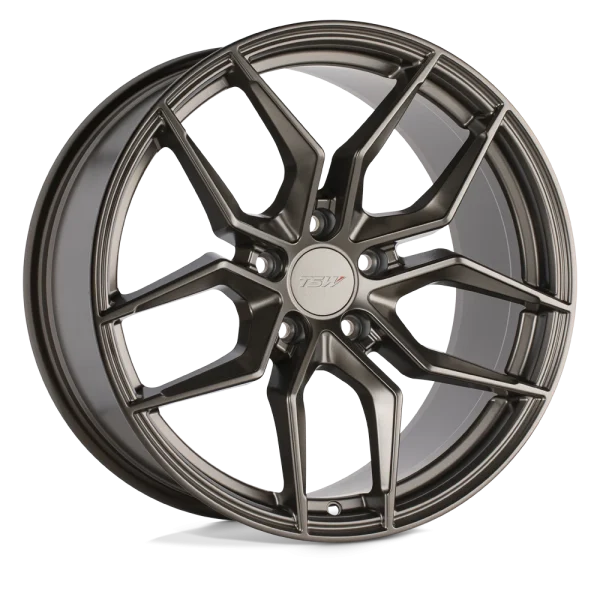 TSW Wheels – SILVANO – Bronze – 18″x8.5″ 30mm – All weather Wheels – 1885SVN305114Z76