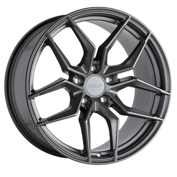 TSW Wheels – SILVANO – Gunmetal – 17″x8″ 32mm – All weather Wheels – 1780SVN325112G66