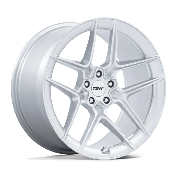 TSW Wheels – SLIPSTREAM – Silver – 19″x10.5″ 25mm – Summer Wheels – TW008SD19051225