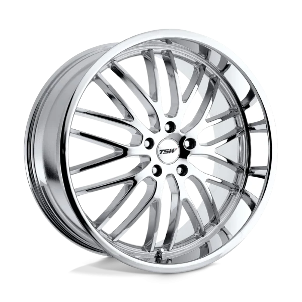TSW Wheels – SNETTERTON – Chrome – 17″x8″ 20mm – Summer Wheels – 1780SNT205114C76