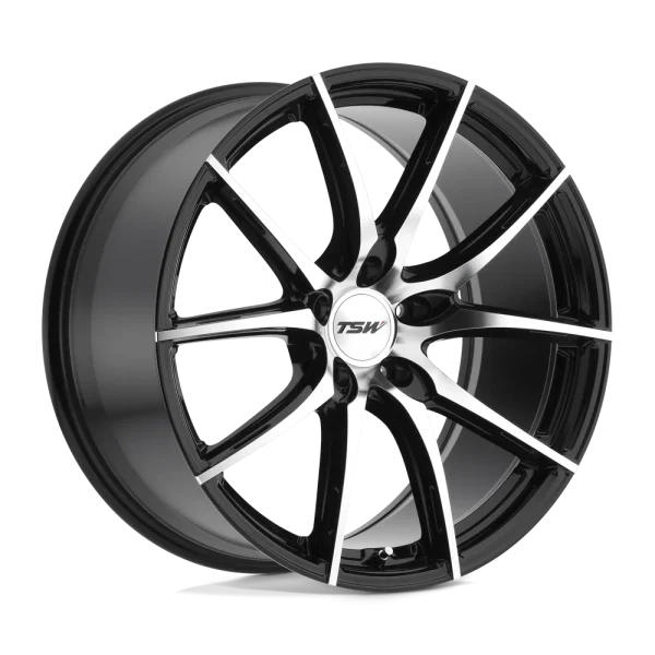 TSW Wheels – SPRINT – Black – 18″x8.5″ 40mm – Summer Wheels – 1885SPT405114B76