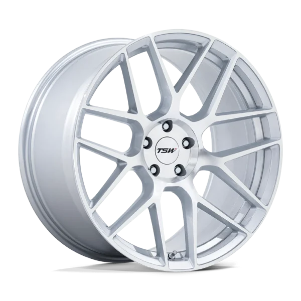 TSW Wheels – TW002 LASARTHE – Silver – 17″x8″ 35mm – Summer Wheels – TW002SD17805135