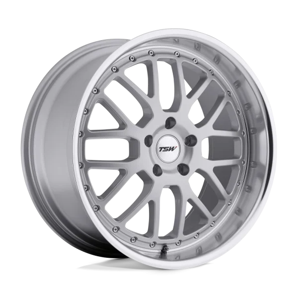 TSW Wheels – VALENCIA – Silver – 17″x8″ 40mm – Summer Wheels – 1780VAL405114S76