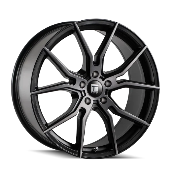Touren – TF01 – Black – 17″x7.5″ 40mm – Summer Wheels – 3501-7731TM40