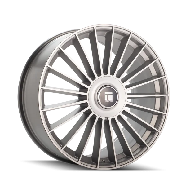 Touren – TR10 – Silver – 22″x9″ 20mm – Summer Wheels – 3610-22988S20