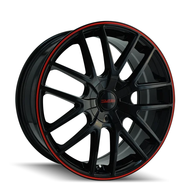 Touren – TR60 – Black – 16″x7″ 42mm – All weather Wheels – 3260-6720BR