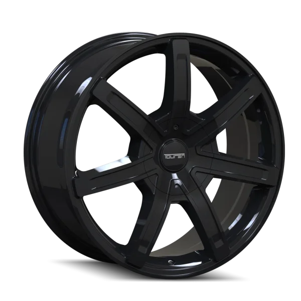 Touren – TR65 – Black – 17″x7.5″ 30mm – All weather Wheels – 3265-7790B