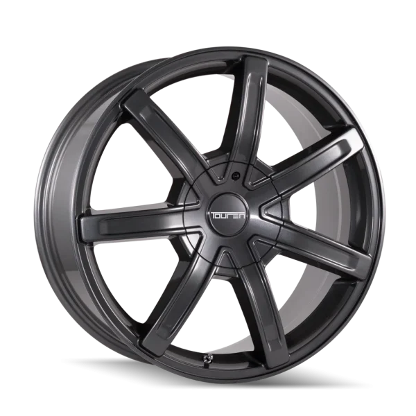 Touren – TR65 – Gunmetal – 18″x8″ 30mm – All weather Wheels – 3265-8890G